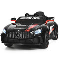 12V Mercedes Benz AMG Licensed Kids Ride On Car with 2.4G Remote Control and Swing Function-Black