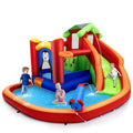 Inflatable Slide Bouncer and Water Park Bounce House Without Blower
