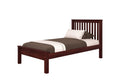 Twin Contempo Bed Cappuccino