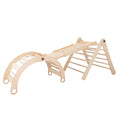BUNDLE - Adjustable Pikler Triangle, Rocker & Reversible Ramp