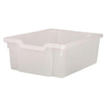 F2 Medium Gratnell Plastic Tray Translucent