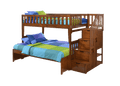 Peppermint Twin Full Stair Bunk