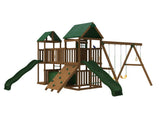 PlayStar Arcadia KT 8223 Wooden Backyard Playset included features view 2