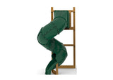 PlayStar Spiral Tube Slide Green - 420 Degree Turn included features view 2