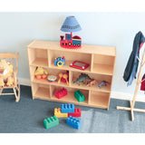 Whitney Brothers Basic Single Storage Shelf Cabinet 36H Classroom Storage Cabinet - early-learning classroom lifestyle or detail view 2