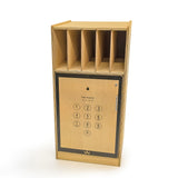Whitney Brothers Cell Phone Locker Classroom Storage Cabinet - white-background alternate product view 2