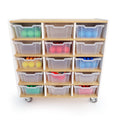 elevatED™ 15 Tray Mobile Storage Cabinet