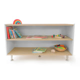 Whitney Brothers elevatED Adjustable Shelf Cabinet 27H Classroom Storage Cabinet - white-background product hero view