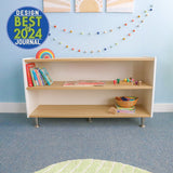 Whitney Brothers elevatED Adjustable Shelf Cabinet 27H Classroom Storage Cabinet - early-learning classroom lifestyle or detail view 1