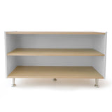 Whitney Brothers elevatED Adjustable Shelf Cabinet 27H Classroom Storage Cabinet - white-background alternate product view 3