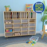 classroom lifestyle organizer view with award badge
