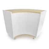 Whitney Brothers elevatED Curve In Cabinet 33H Classroom Storage Cabinet - white-background alternate product view 4