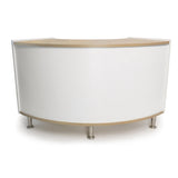 Whitney Brothers elevatED Curve Out Cabinet 27H Classroom Storage Cabinet - white-background product hero view