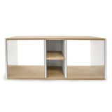 Whitney Brothers elevatED Discovery Crawl Thru Cabinet Toddler Discovery Cabinet - white-background empty cabinet view