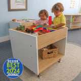 Whitney Brothers elevatED Discovery Table Sensory Play Furniture - early-learning classroom lifestyle or detail view 1