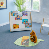 Whitney Brothers elevatED Mobile Book Display Classroom Reading Furniture - early-learning classroom lifestyle or detail view 7