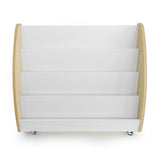 Whitney Brothers elevatED Mobile Book Display Classroom Reading Furniture - white-background alternate product view 4