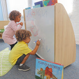 Whitney Brothers elevatED Mobile Book Display Classroom Reading Furniture - early-learning classroom lifestyle or detail view 6