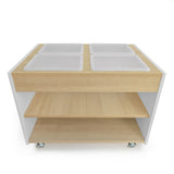 Whitney Brothers elevatED Mobile Sensory Table Sensory Play Furniture - white-background product hero view