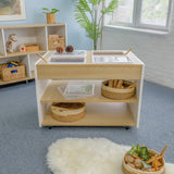Whitney Brothers elevatED Mobile Sensory Table Sensory Play Furniture - early-learning classroom lifestyle or detail view 4
