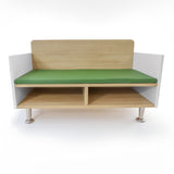 Whitney Brothers elevatED Sofa Classroom Seating - white-background alternate product view 3