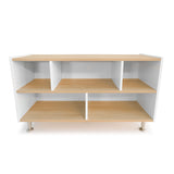 Whitney Brothers elevatED Storage Cabinet 27H Classroom Storage Cabinet - white-background alternate product view 3