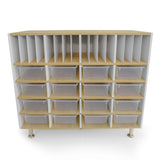 Whitney Brothers elevatED Classroom Organizer (WB1955) on a white background — component of the elevatED Wall System