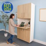 classroom lifestyle view with award badge