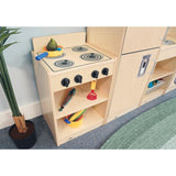 Let's Play Toddler Stove - Natural - WB2325