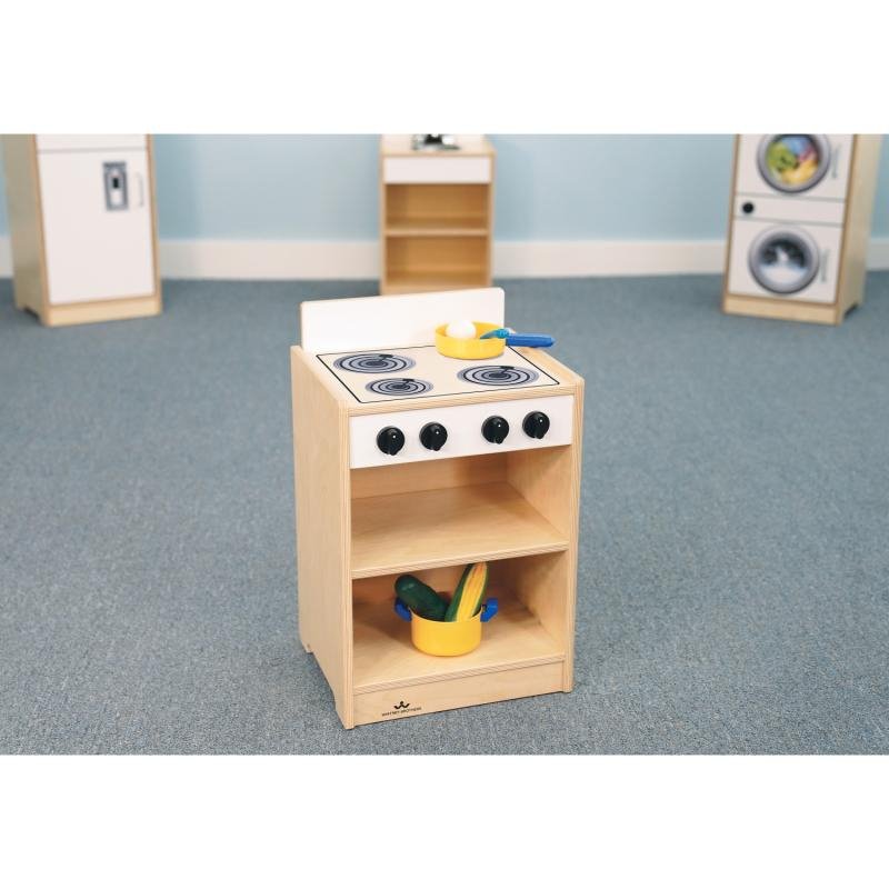 Let's Play Toddler Stove - White - WB7225