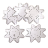 Whitney Brothers Mood Mirrors 5-Pack Classroom Mirror - white-background product hero view