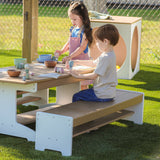 Whitney Brothers outdoorED Bench Classroom Seating - outdoor classroom lifestyle view 5