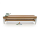 Whitney Brothers outdoorED Bench Classroom Seating - white-background alternate product view 4