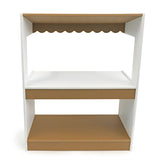 Whitney Brothers outdoorED Market Stand Outdoor Pretend Play Stand - white-background straight-on stand view