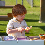 Whitney Brothers outdoorED Potion Station Outdoor Potion Station - outdoor close-up of child mixing materials
