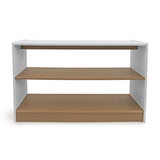 Whitney Brothers outdoorED Storage Shelf Outdoor Classroom Storage Shelf - white-background front shelf view