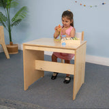Whitney Brothers Prepared Place Work Table Classroom Table - early-learning classroom lifestyle or detail view 1