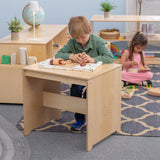 Whitney Brothers Prepared Place Work Table Classroom Table - early-learning classroom lifestyle or detail view 5