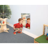 Whitney Brothers Square Mirror Classroom Mirror - early-learning classroom lifestyle or detail view 1