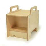 Whitney Brothers Stack-Able Seat Classroom Seating - white-background alternate product view 2