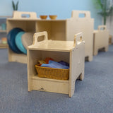 Whitney Brothers Stack-Able Seat Classroom Seating - early-learning classroom lifestyle or detail view 1