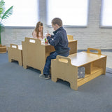 Whitney Brothers Stack-Able Table Classroom Table - early-learning classroom lifestyle or detail view 8