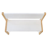 Whitney Brothers Whitney Plus White Bench 10H Classroom Seating - white-background product hero view