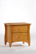 Clove Two-Drawer Nightstand