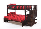 Peppermint Bunk Bed – Stylish and sturdy twin/twin or twin/full bunk bed, perfect for kids' rooms with a space-saving design – MonkeyBunks.com.