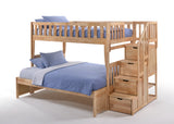 Peppermint Bunk Bed – Stylish and sturdy twin/twin or twin/full bunk bed, perfect for kids' rooms with a space-saving design – MonkeyBunks.com.