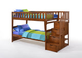 Peppermint Bunk Bed – Stylish and sturdy twin/twin or twin/full bunk bed, perfect for kids' rooms with a space-saving design – MonkeyBunks.com.