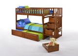 Peppermint Bunk Bed – Stylish and sturdy twin/twin or twin/full bunk bed, perfect for kids' rooms with a space-saving design – MonkeyBunks.com.