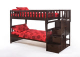 Peppermint Bunk Bed – Stylish and sturdy twin/twin or twin/full bunk bed, perfect for kids' rooms with a space-saving design – MonkeyBunks.com.