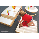 Low Square Infant Floor Mirror